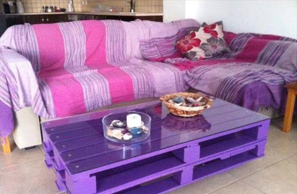 Table en verre