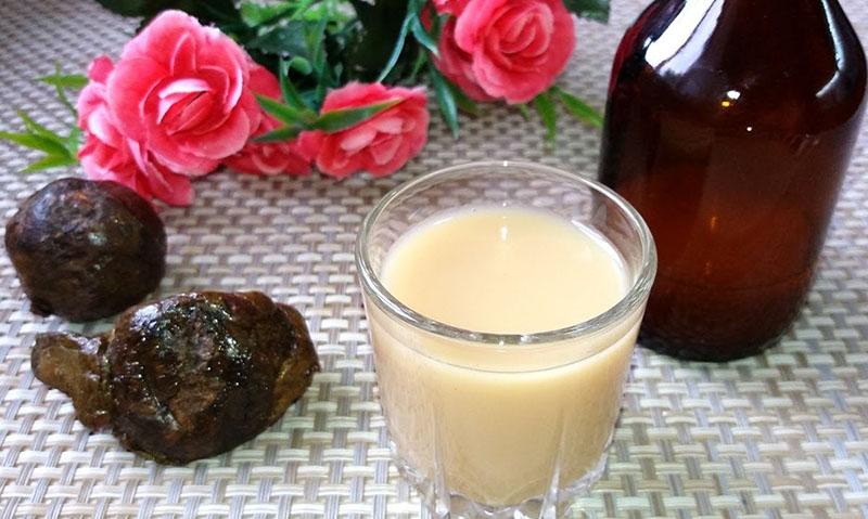 tintura de propóleo con leche