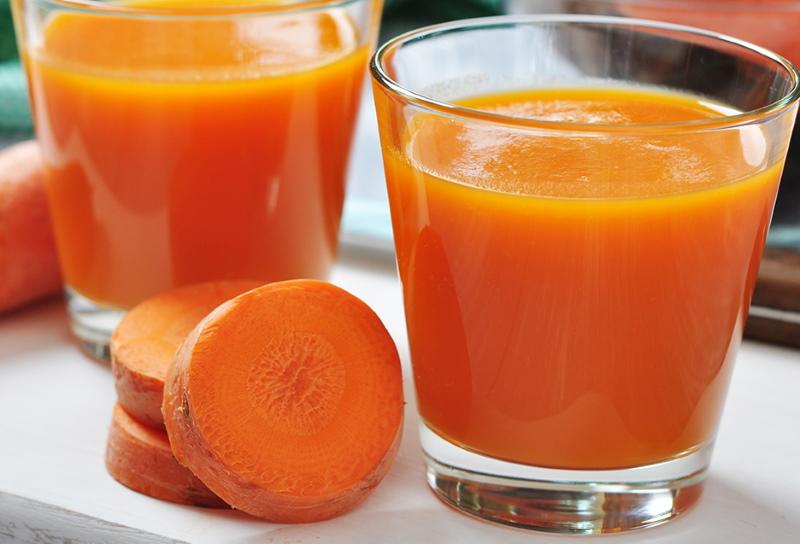 contre-indications jus de carotte