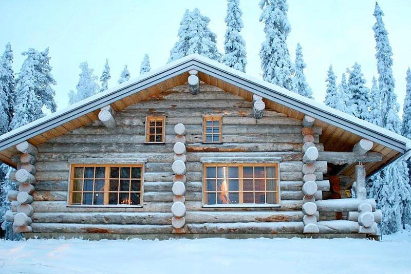 maisons en bois en pin