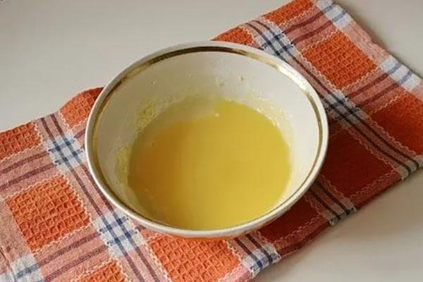 faire fondre la margarine