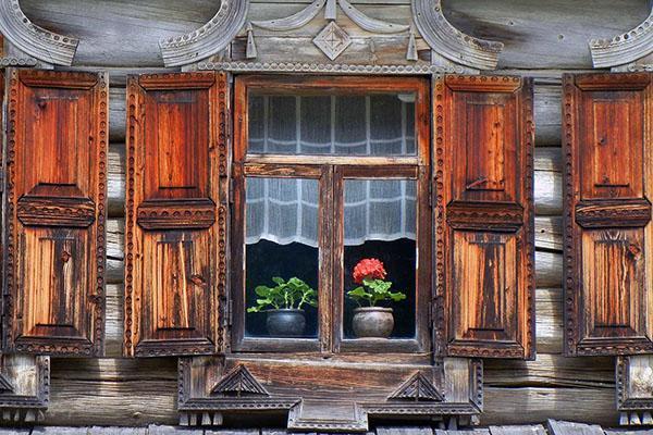restauración de ventanas viejas