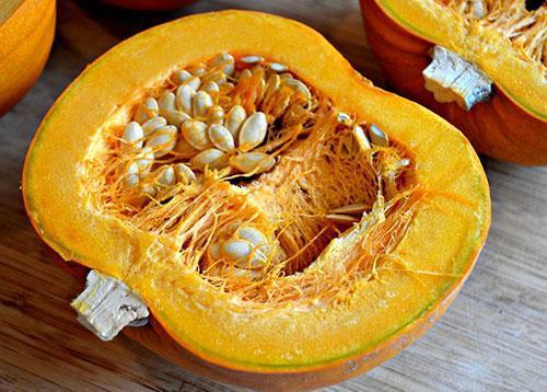 Si no hay espacio de almacenamiento, la calabaza se procesa.
