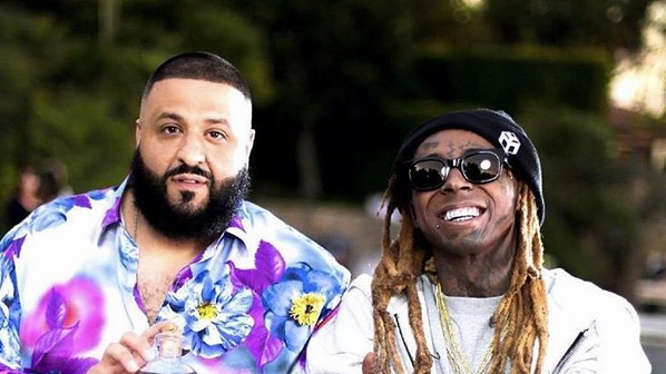 Photo via instagram Drake مدين بجزء كبير من نجاحه إلى Weezy الذي وقع الفنان على Young Money في وقت مبكر من حياته المهنية. خالد صديق للجميع ولديه طريقة للتغلب على بشرة الناس.