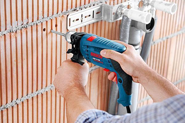 Chaque type de perceuse est utilisé dans une gamme spécifique de travail