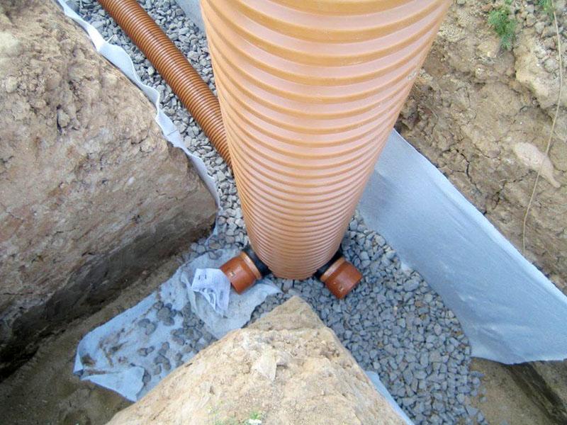 type combiné de drainage