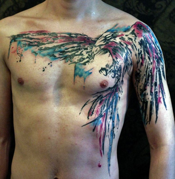 Adler Tattoos - Top 150 Positionen und Designs