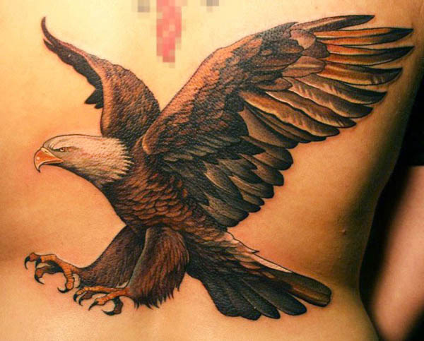 Adler Tattoos - Top 150 Positionen und Designs