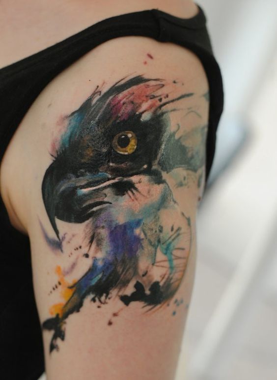 Adler Tattoos - Top 150 Positionen und Designs