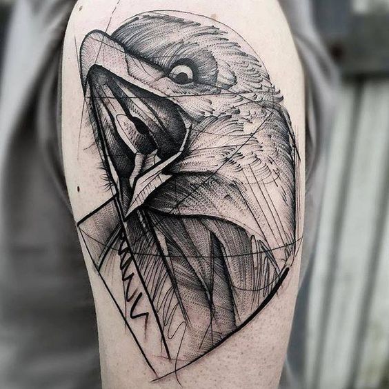 Adler Tattoos - Top 150 Positionen und Designs