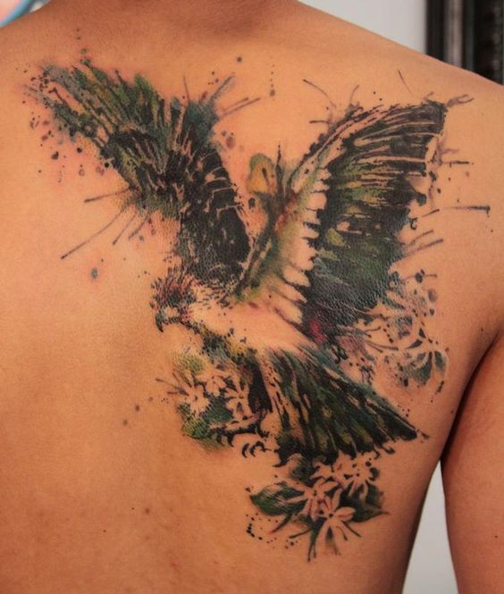 Adler Tattoos - Top 150 Positionen und Designs