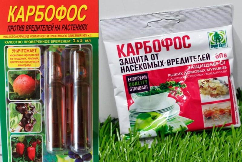 karbofos contra plagas