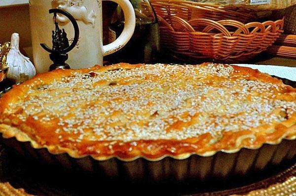 tarte aux champignons et au poulet