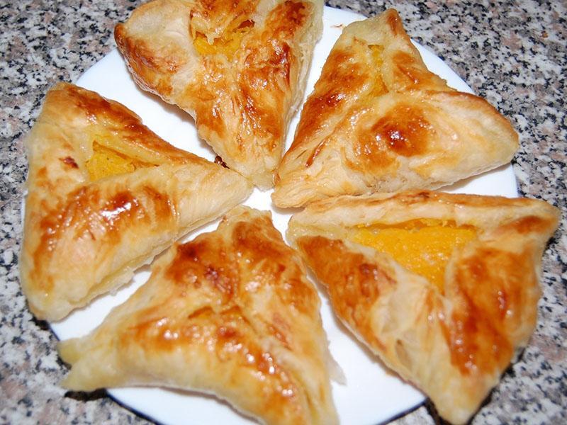 tranches de citrouille