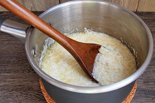 faire bouillir la noix de coco