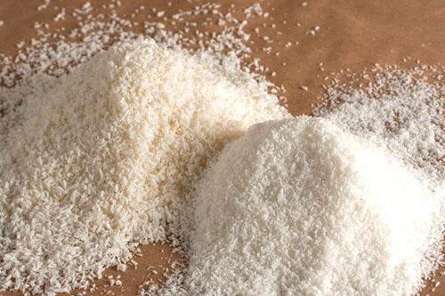goût délicat inhabituel de noix de coco