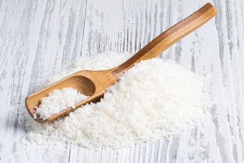 flocons de noix de coco prêts à manger