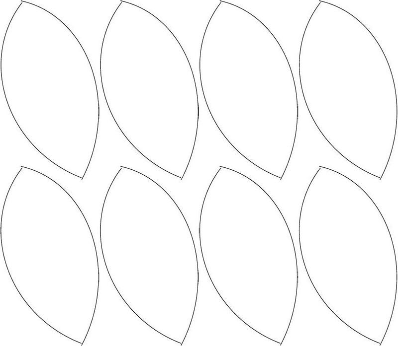 motif de pétales de flocon de neige