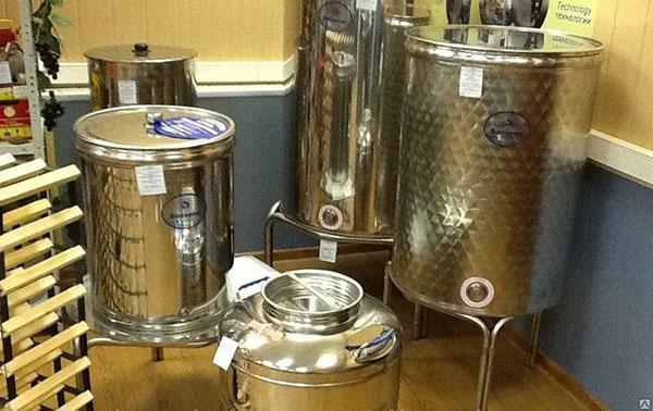 contenedores para vino