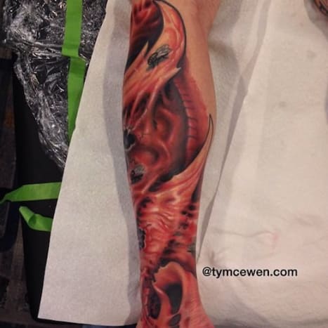 وشم بواسطة Ty McEwan