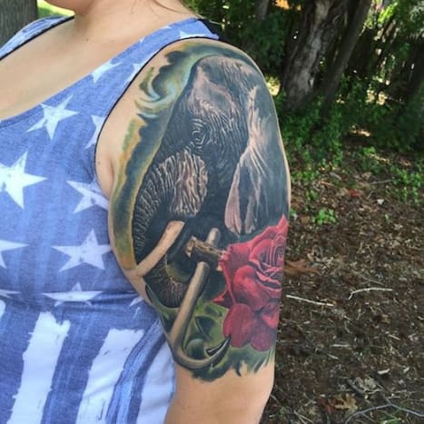 Tetování od Seana Foye
