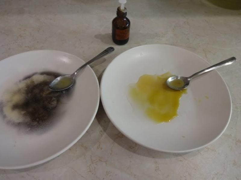 vérifier le miel avec de l'iode