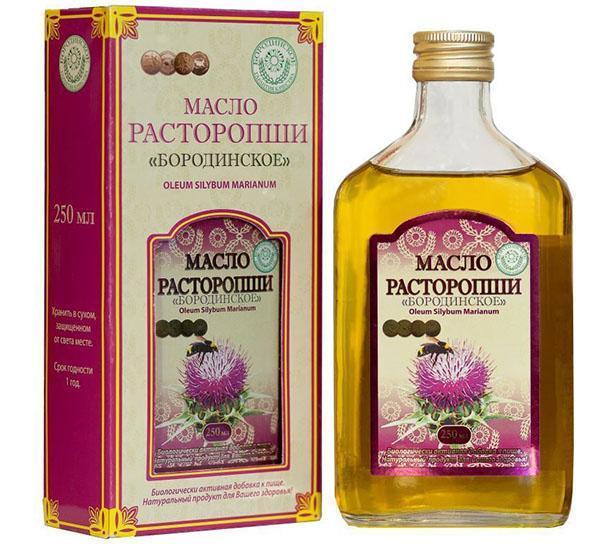 Aceite de cardo mariano borodino