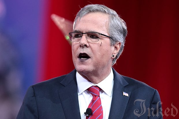 Jeb Bush Wussten Sie, dass Jeb Bush ein Emo ist? Er lässt Sunny Day Real Estate seinen Wahlkampfsong schreiben.