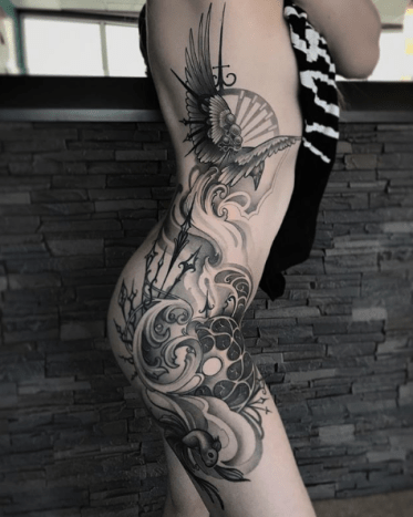 Tattoo @jackassicaEine weitere große Überraschung des Wochenendes waren Edmontons berühmte Capital Tattoo-Künstler. Capital Tattoo ist ein erstklassiger Shop in der Kongressstadt mit talentierten Tätowierern wie Jessica Wright.