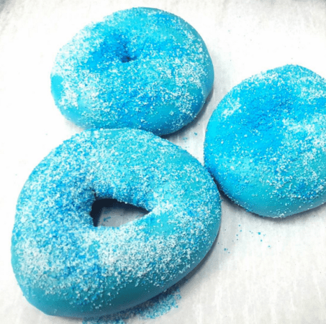 Der von Breaking Bad inspirierte Crystal Meth-Bagel.