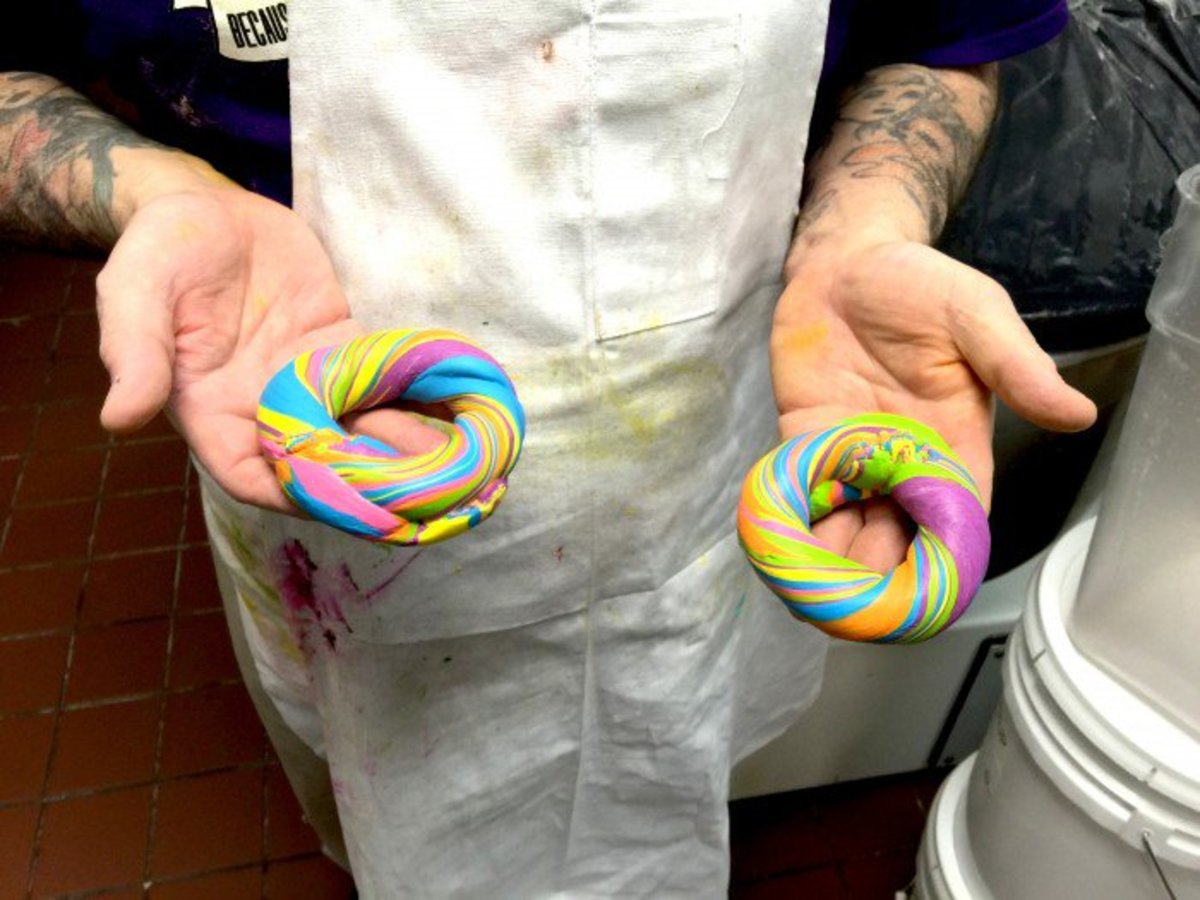 OG Rainbow Bagel.