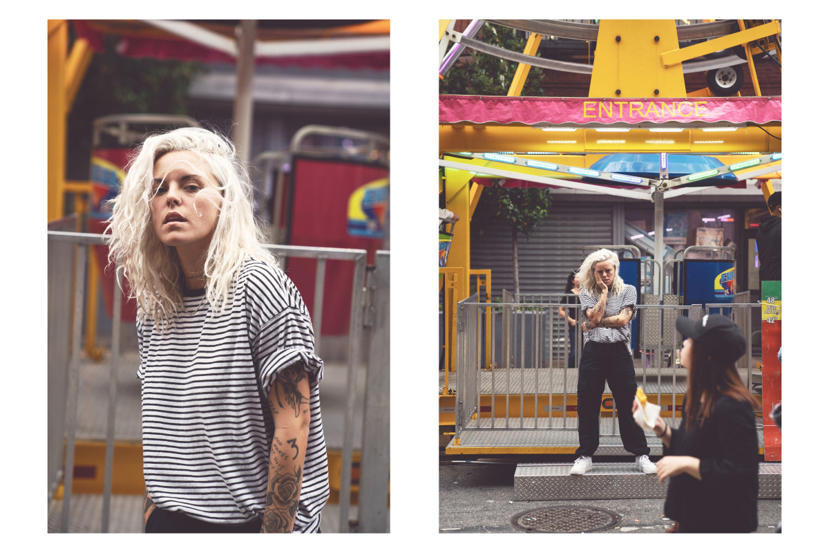 Lauren Sanderson, Lauren Sanderson youtube, Lauren Sanderson Motivationsredner, Epic Records, Don't Panic, Inked Magazine, Tess Adamakos, Inked Exclusive