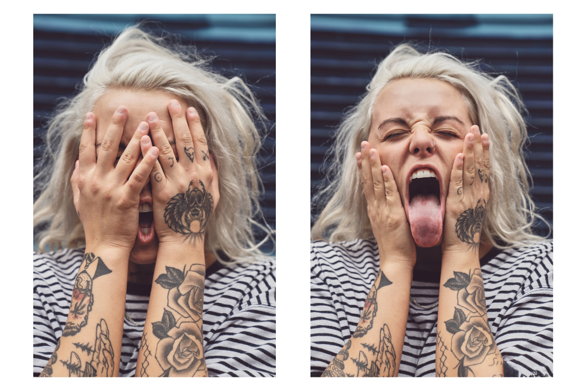 Lauren Sanderson, Lauren Sanderson youtube, Lauren Sanderson Motivationsredner, Epic Records, Don't Panic, Inked Magazine, Tess Adamakos, Inked Exclusive