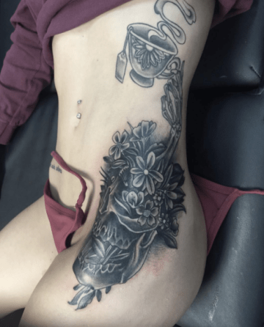 Seitenteil Tattoo