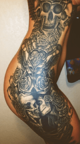 Seitenteil Tattoo