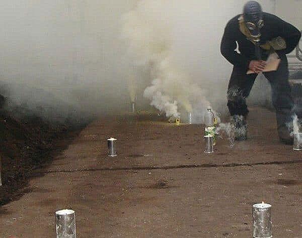 desinfección en invernadero