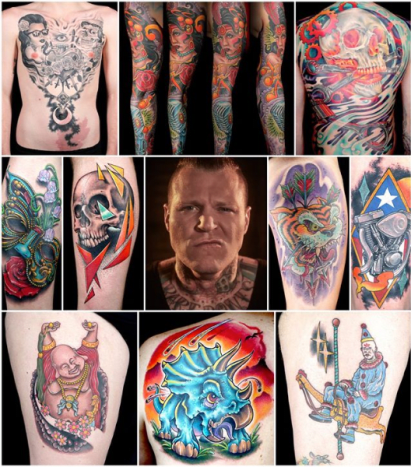 Nakonec tetování získali umělci Stacy Smith, Jimmy Snaz a Austin Rose. Všichni tito umělci byli spárováni v týmu Cleen.