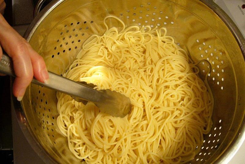 hervir la pasta