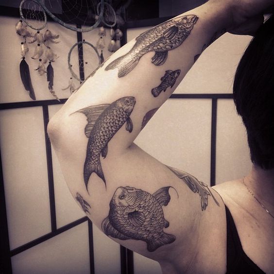 Fish Tattoo - TOP 200 - in der Welt stehen auf dieser Liste. Rang. Schau sie dir an!