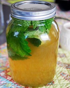 Jarabe de bálsamo de limón