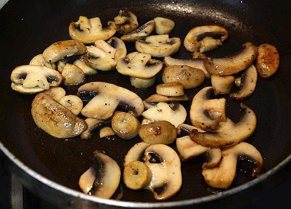 faire frire les champignons