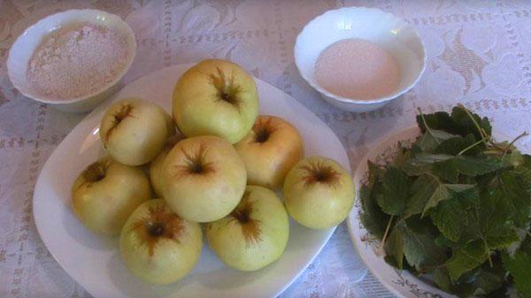 preparación de ingredientes
