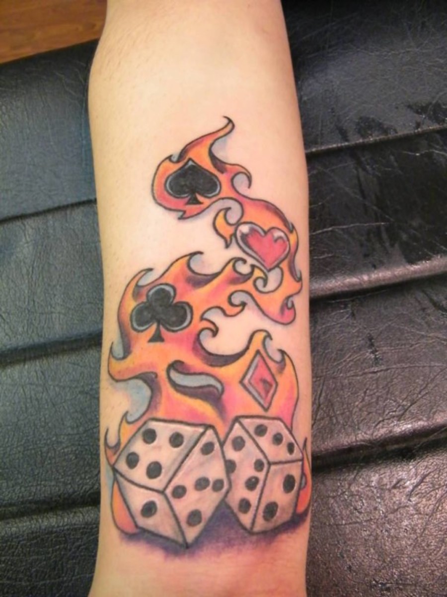 Simple-Flaming-Dice-Tattoo-Design-Made-By-Perfect-الفنان-600x800