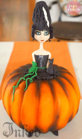 Dürfen wir euch Lady Pumpkin vorstellen, erstellt von Jessica Atkins