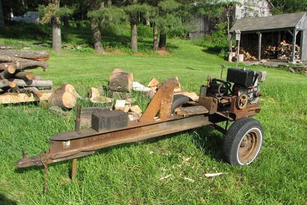 Cortadora de madera hidráulica de bricolaje