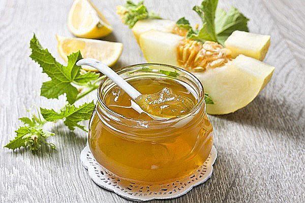 confiture de melon en morceaux