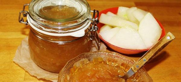 confiture de pomme et melon