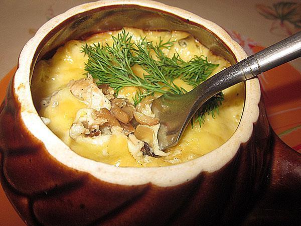 julienne de champignons