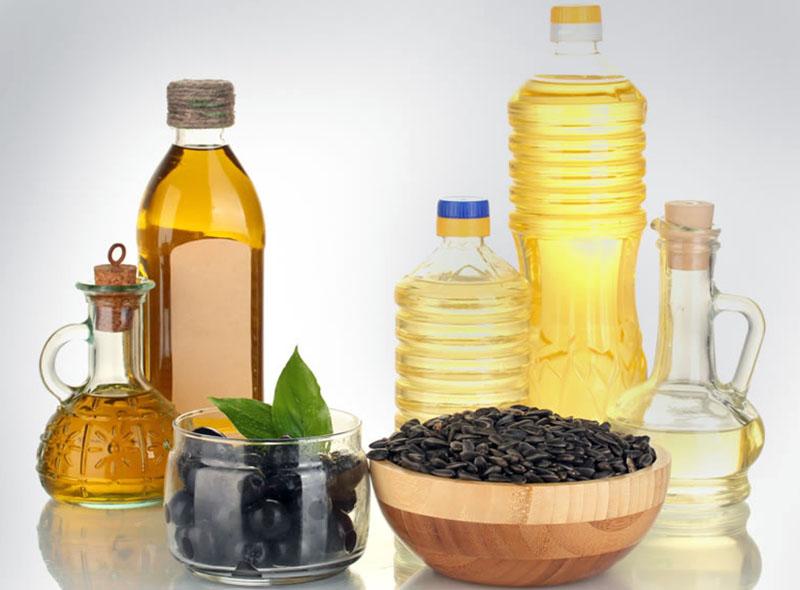 aceite vegetal y de oliva