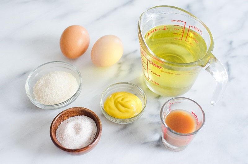 ingredientes para mayonesa casera
